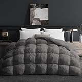 Deodar Edredón Cama 135/150 | Edredón 220x240 para 2 Personas | Relleno de Plumón de Ganso
