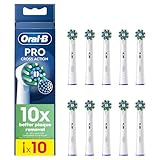 Oral-B Pro CrossAction Recambios para Cepillo de Dientes Eléctrico, Pack de 10 Cabezales