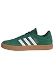 adidas Hombre VL Court 3.0 Shoes, Dark Green/Cloud White/Burgundy