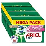 ‘Pack’ de 76 cápsulas de detergente líquido Ariel Pods Todo en 1