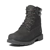 Timberland Linden Woods WP 6 Inch Botas de moda para Mujer, Black