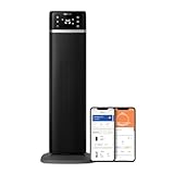 Philips Calefactor de torre Serie 5000 conectado, 2000W, hasta 50 % de ahorro energético, 4 modos