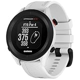 Garmin Approach S12, Reloj para Golf, Campos mundiales preinstalados, Bluetooth y Resistente al Agua