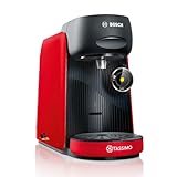 Bosch - Cafetera Tassimo Finesse Friendly, IntensityBoost, INTELLIBREW™, Rojo intenso