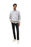 Tommy Jeans Slim para Hombre, Mezclilla (Negro Mezclilla)