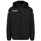 Kappa Martio Chaqueta Entrenamiento, Unisex Adulto, Negro, M