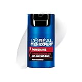 L'Oréal Crema hidratante para hombre, Antiarrugas y antienvejecimiento, Con ácido hialurónico
