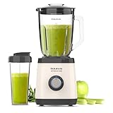 Taurus - Batidora de Vaso Optima Go 1500 | 1500W | Vaso Portatil 500ml | Cuchillas 4 Filos