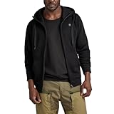 G-STAR Premium Core Hooded Zip Sweater, Sudadera para Hombre, Negro (Dk Black D16122-c235-6484), L
