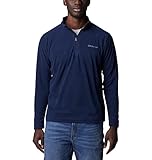 Columbia Klamath Range 2 Half Zip, Sudadera De Forro Polar Hombre, Azul