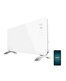 Cecotec Radiador Eléctrico Bajo Consumo Ready Warm 6750 Crystal Connection. Wifi, 2000 W