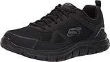 Skechers 52631-BBK Hombre Zapatillas, Negro (Black 52631/Bbk)