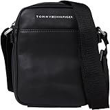 Tommy Hilfiger Bolso bandolera Hombre TH City Mini Reporter pequeño, Negro (Black), Talla Única