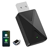 Adaptador inalámbrico 2 en 1 para Apple CarPlay y Android Auto