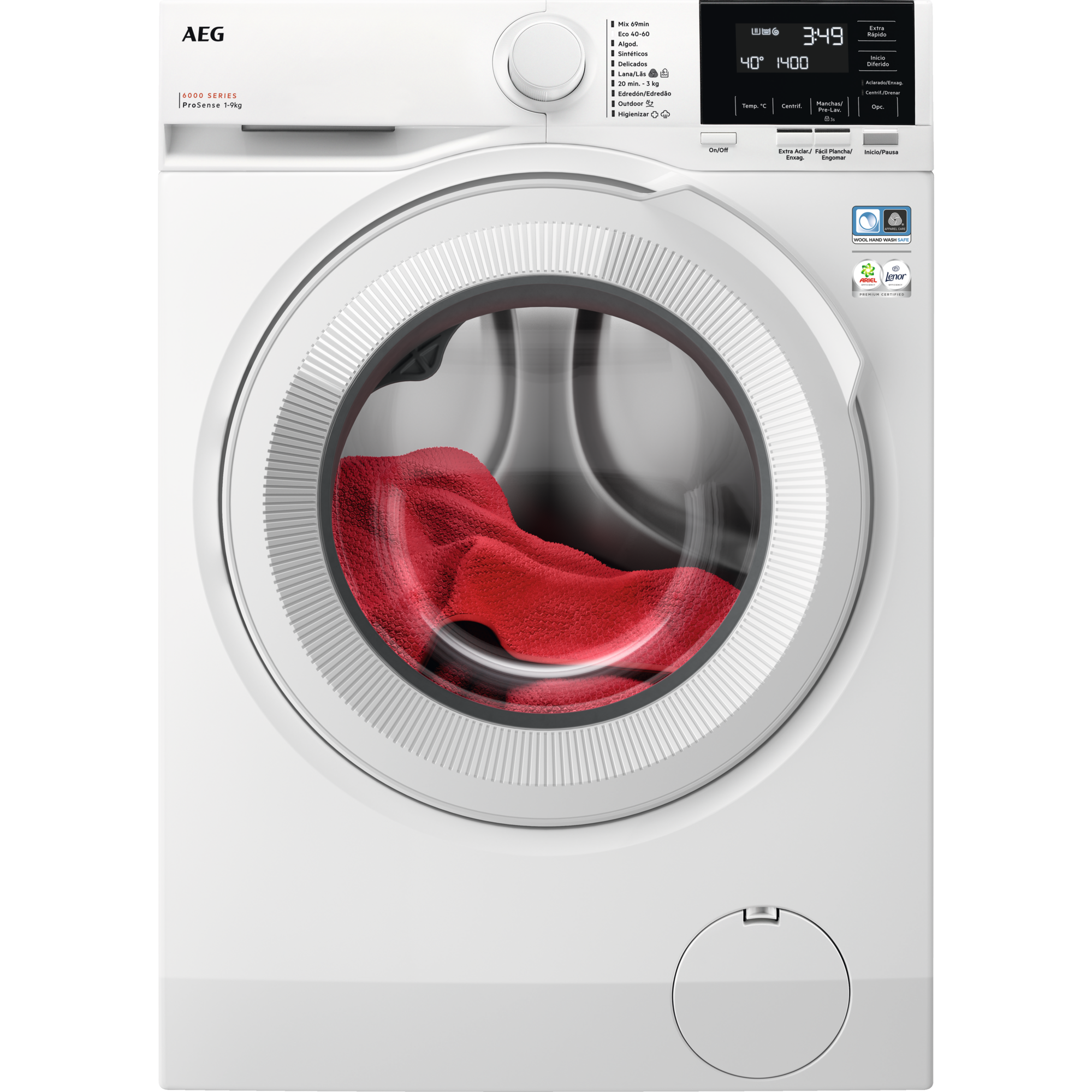 AEG Lavadora De Libre Instalacion Serie 6000. Precio final con el 12% de AEGVANGUARDIA: 421,52€