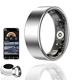 Anillo inteligente con frecuencia cardíaca, oxígeno en sangre, presión arterial, estrés y más