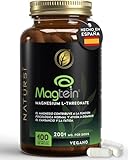 NATURSí L-Treonato de Magnesio. Mejora la memoria, concentración y sueño.  Salud cerebral óptima.