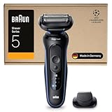 Braun Afeitadora Eléctrica Hombre Series 5, Máquina De Afeitar Barba En Seco Y En Mojado