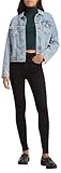 Levi's Mile High Super Skinny, Vaqueros Mujer, Black Celestial, 26W / 28L