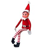 GLOW Wholesale Santa Divertida Figura Elfos Que se comportan Mal con Cuerpo Suave y Cara de Vinilo