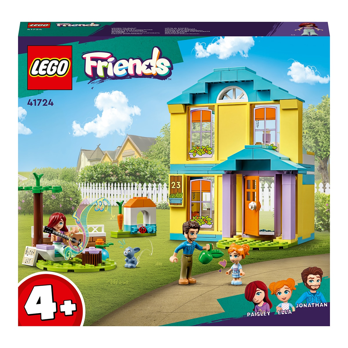 Lego - Juguete De Construccion Casa De Paisley De Munecas Lego Friends - 41724.