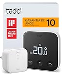 tado° Termostato inteligente X, Starter Kit, termostato con cable y Bridge X, aplicación