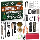 Calendario de adviento con kit de supervivencia