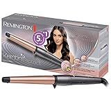 Remington Rizador de Pelo Keratin Protect, Queratina y Aceite Almendras 5 Temperaturas hasta 210°C,