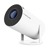 Proyector Portátil con Android 14, Mini Proyector 4k 1080P Full HD Soporte 200ANSI 8000L