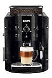Krups Roma - Cafetera superautomática, molinillo cónico de metal, con selección e intensidad de café