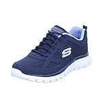 Skechers Burns- Agoura Hombre Scarpe da Ginnastica, Navy, 44 EU