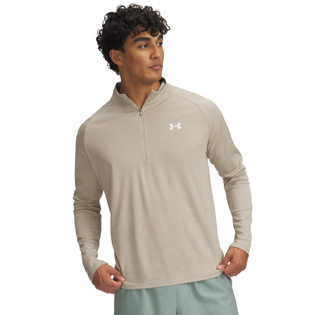 Under Armour - Camiseta De Hombre Ua Tech Textured 12 Zip Under Armour.