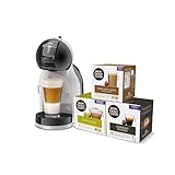 De'Longhi Mini Me Máquina de Café de Cápsulas Dolce Gusto para Café Espresso con 3 packs de café