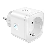 Enchufe Inteligente Alexa, Medidor Consumo, Tomada Inteligente Programable con Temporizado