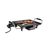 Bastilipo - VFT-1500, Vulcano fast table chef, tabla de asar, 1500W, 28 X 28cm, anti adherente