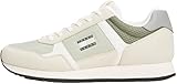 Tommy Jeans Runner Sneaker Hombre Casual Low Top, Verde (Aruba Green)