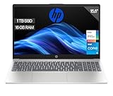 HP Ordenador portátil 15.6" FHD (Intel Core i5-1334U, 16GB RAM, 1TB SSD, Intel Iris Xe Graphics