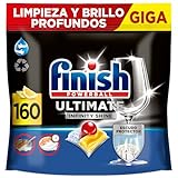 Finish Powerball Ultimate Infinity Shine, pastillas para el lavavajillas con poder quitagrasas
