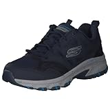 Skechers Hillcrest, Zapatillas Hombre, Navy Leather/Mesh/Synthetic/Trim