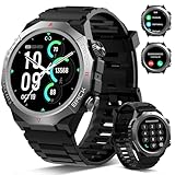 Ddidbi Reloj Inteligente Hombre Mujer con Llamadas, 1.39" Militar Smartwatch
