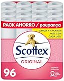 ‘Pack’ de 96 rollos de papel higiénico Scottex Original