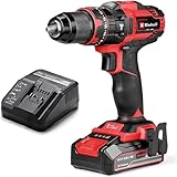 Einhell Taladro percutor con batería TE-CD 18/44 Li-i Power X-Change (18V, 44 Nm)