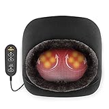 Snailax 2 en 1 Shiatsu Masajeador de Pies con Calefacción, Calentador de Pies