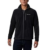 Columbia Fast Trek II Full Zip Fleece - Forro Polar para Hombre, Color Negro