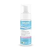 Weleda espuma limpiadora facial suave, limpia en profundidad, elimina impurezas y maquillaje 150 ml.