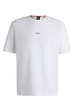 BOSS Tchup Camiseta, White 100, para Hombre