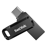 SanDisk Ultra Dual Drive Go USB Type-C, Memoria Flash 128 GB (con conectores USB Type-C