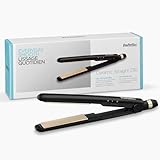 BaByliss Plancha de Pelo de Cerámica - Multivoltaje para uso mundial, Alisado suave y con brillo