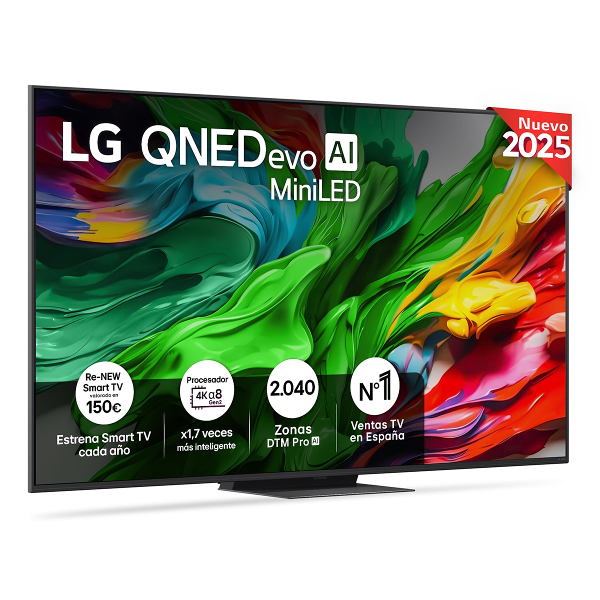 Lg - Tv Qned Evo Miniled Ai 164Cm (65) Lg 65Qned86A6A, 4K Smart Tv.