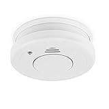 Smartwares Detector de humo - Sensor óptico - Vida útil: 10 años - Batería reemplazable 1 año